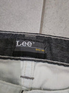 Men Lee Zed White Straight W33 L34 Jeans