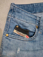 Women Diesel Grupee Blue Slim W26 L32 (EU 36/S) Jeans