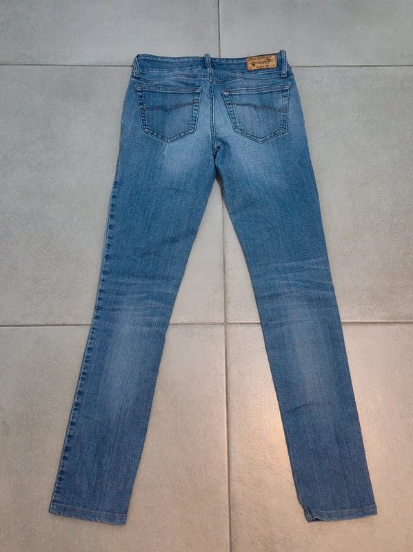 Women Diesel Grupee Blue Slim W26 L32 (EU 36/S) Jeans