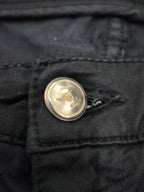 Women Fay Black Straight W26 (EU 36/S) Trousers