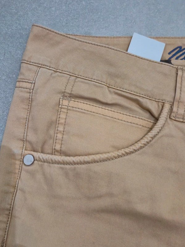 Women Napapijri Beige Straight (EU 40) Trousers