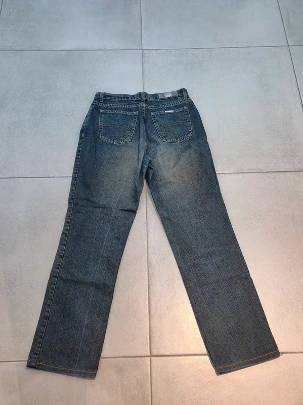 Women Trussardi Jeans Blue Straight W29 (EU 40) Jeans