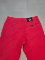 Men Trussardi Jeans Red Straight W35 Jeans