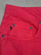 Men Trussardi Jeans Red Straight W35 Jeans