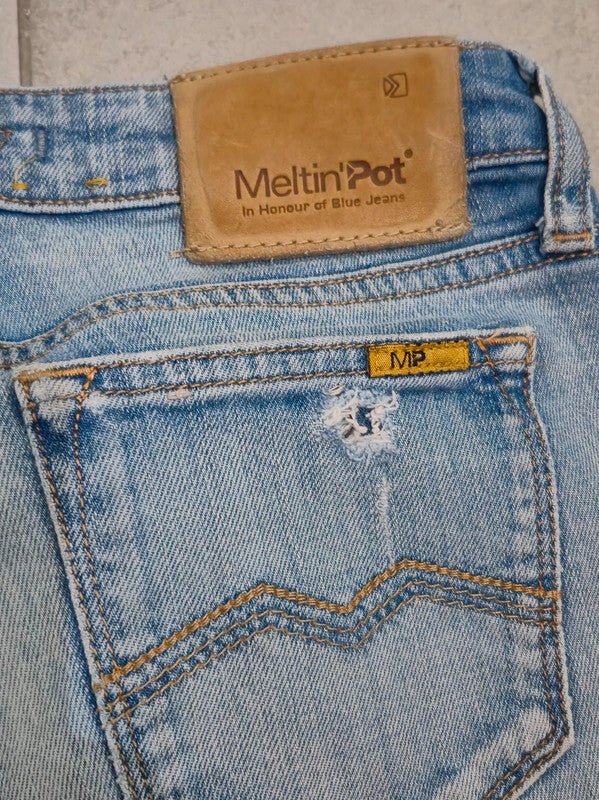 Women Meltin'Pot MIKA Blue Slim W25 L32 (EU 34) Jeans