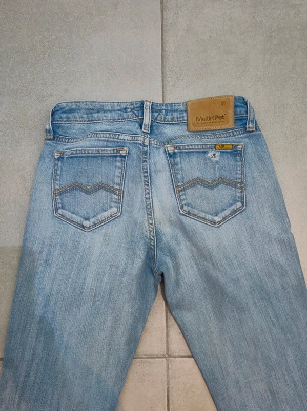 Women Meltin'Pot MIKA Blue Slim W25 L32 (EU 34) Jeans