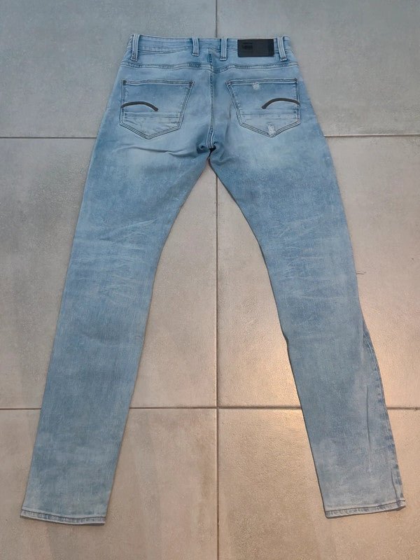Men G - star RAW Blue Skinny W30 L34 Jeans