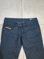 Women Diesel Clush Blue Straight W30 L32 (EU 40) Jeans