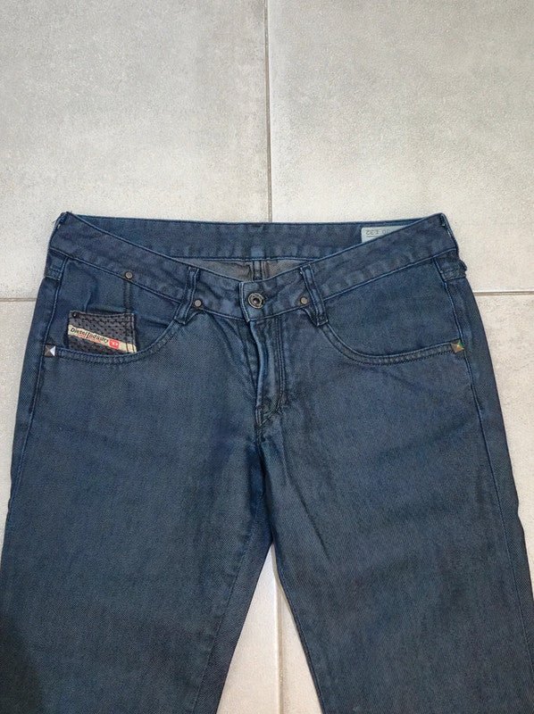 Women Diesel Clush Blue Straight W30 L32 (EU 40) Jeans