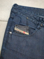 Women Diesel Clush Blue Straight W30 L32 (EU 40) Jeans
