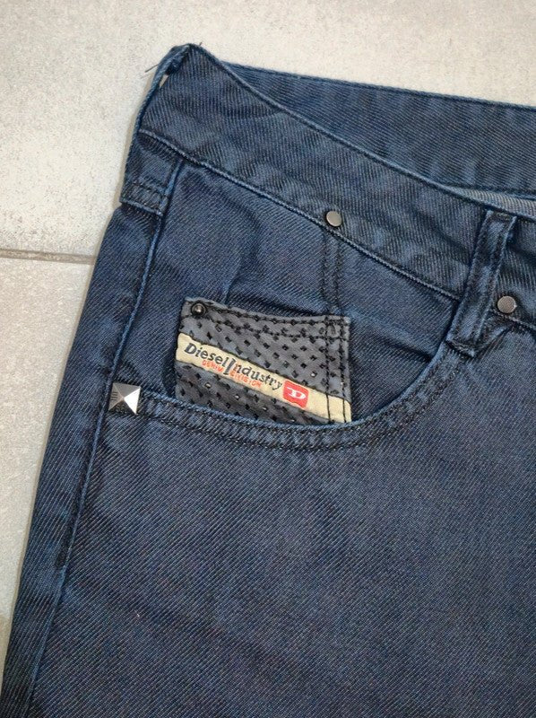 Women Diesel Clush Blue Straight W30 L32 (EU 40) Jeans