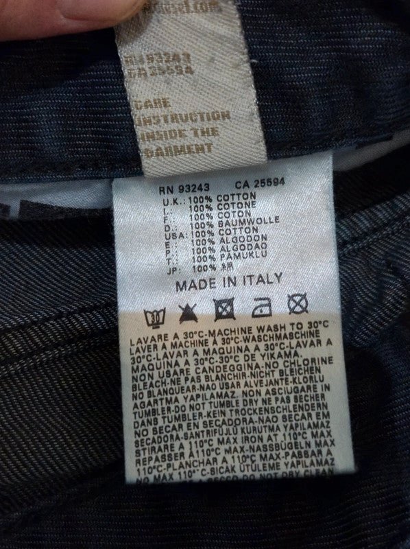 Women Diesel Clush Blue Straight W30 L32 (EU 40) Jeans