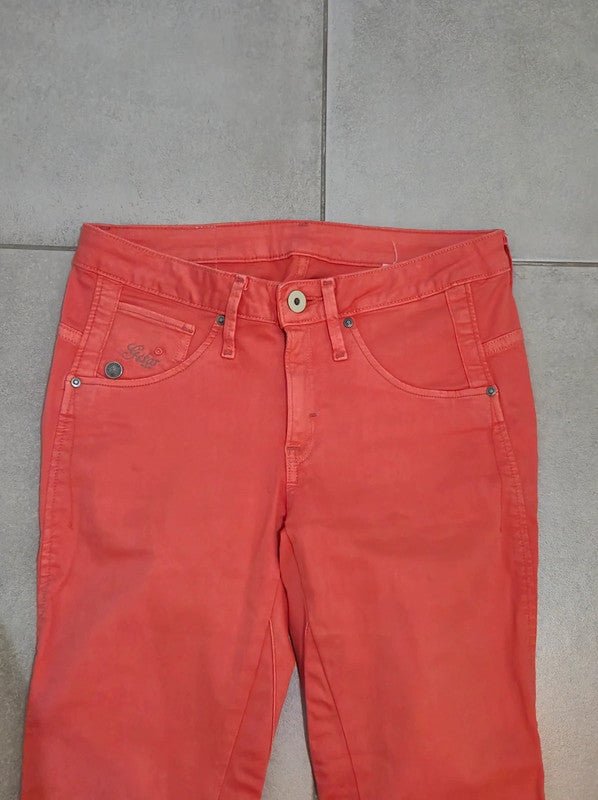 Women G - star Arc 3d Red Skinny W26 L32 (EU 36/S) Jeans