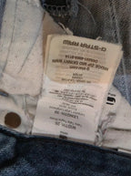 Women G - star Midge Zip Blue Skinny W26 L30 (EU 36/S) Jeans