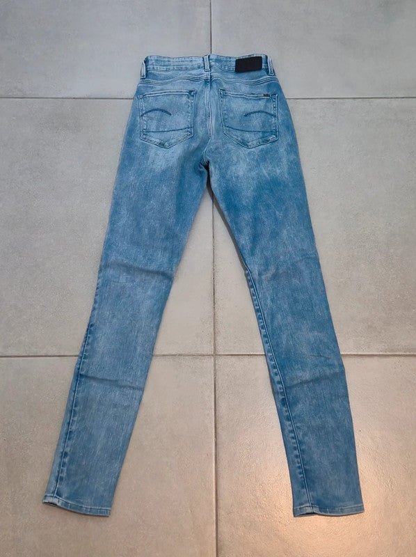 Women G - star Blue Skinny W26 L32 (EU 36/S) Jeans