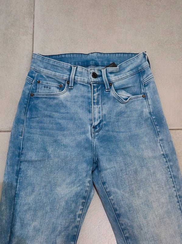 Women G - star Blue Skinny W26 L32 (EU 36/S) Jeans