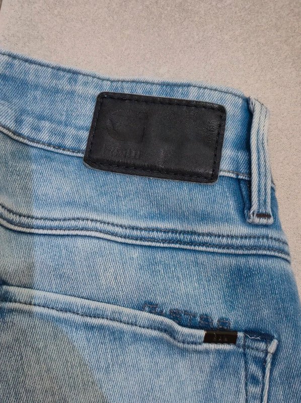Women G - star Blue Skinny W26 L32 (EU 36/S) Jeans