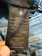 Women G - star Blue Skinny W26 L32 (EU 36/S) Jeans