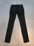 Women G - star Davin Zip Black Skinny W24 L32 (EU 34/XS) Jeans