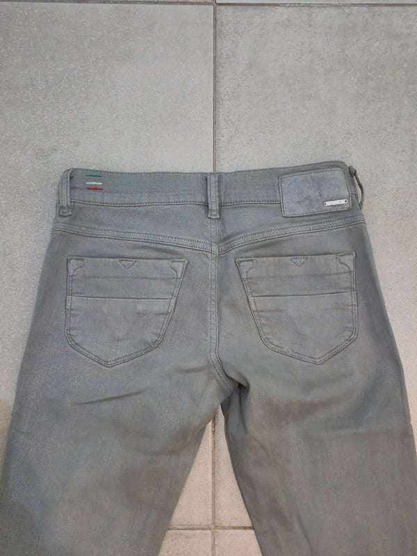 Women Diesel Livier Gray Skinny W25 (EU 34) Jeans