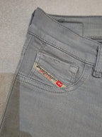 Women Diesel Livier Gray Skinny W25 (EU 34) Jeans