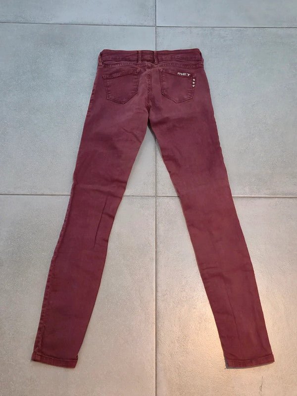 Women Met Jeans Jessica Red Skinny W26 (EU 36/S) Jeans