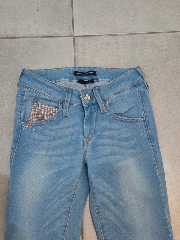 Women Fornarina EVA Blue Slim W25 (EU 34) Jeans