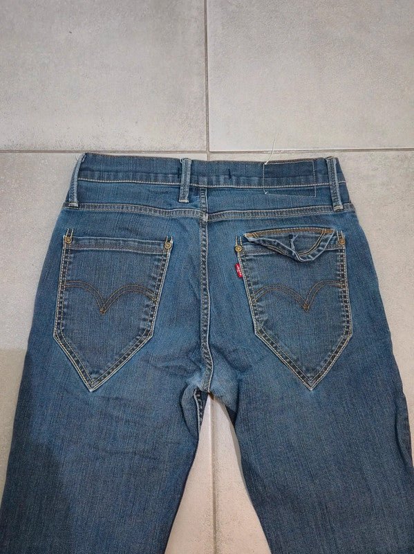 Men Levi's Blue Straight W31 L32 Jeans