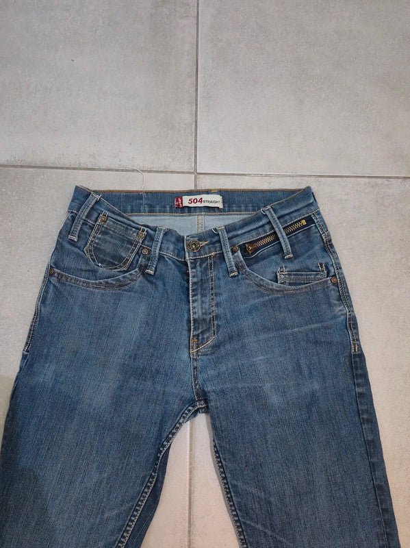 Men Levi's Blue Straight W31 L32 Jeans