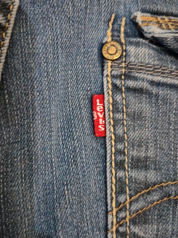 Men Levi's Blue Straight W31 L32 Jeans