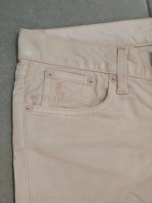 Women Ralph Lauren Ralph Lauren Pink Slim W26 (EU 36/S) Jeans