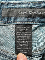 Women Calvin Klein Boyfriend Blue Boyfriend W28 (EU 38/M) Jeans