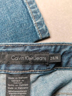 Women Calvin Klein Boyfriend Blue Boyfriend W28 (EU 38/M) Jeans