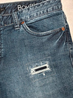 Women Calvin Klein Boyfriend Blue Boyfriend W28 (EU 38/M) Jeans