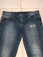 Women Calvin Klein Boyfriend Blue Boyfriend W28 (EU 38/M) Jeans