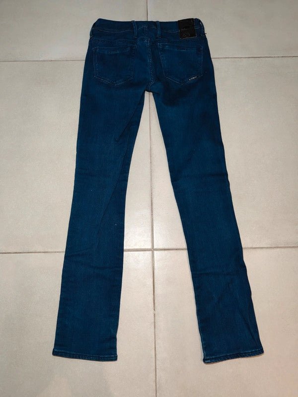 Women G - star Nova Midwaist Blue Skinny W26 L32 (EU 36/S) Jeans