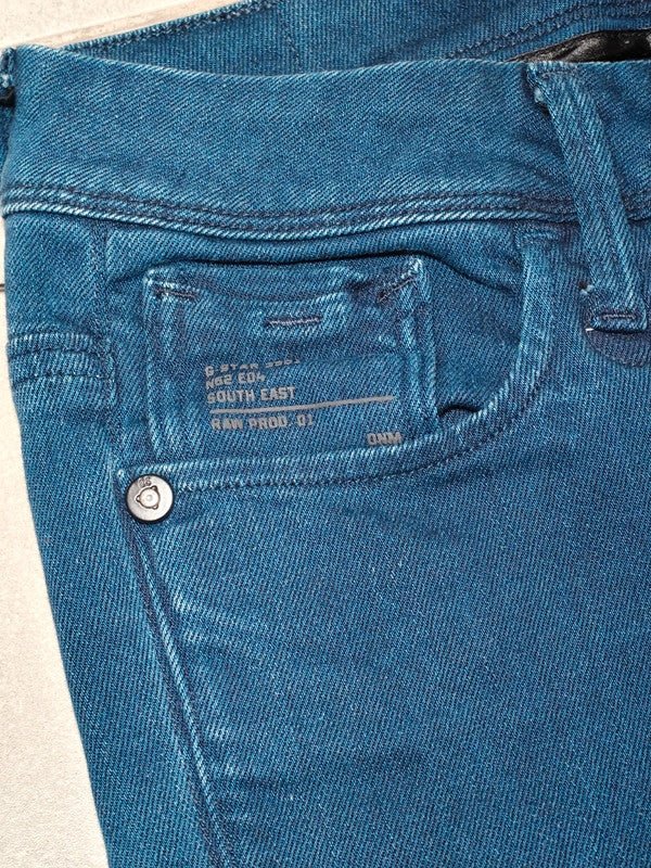Women G - star Nova Midwaist Blue Skinny W26 L32 (EU 36/S) Jeans
