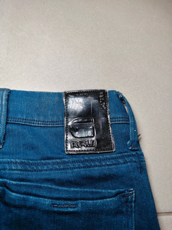 Women G - star Nova Midwaist Blue Skinny W26 L32 (EU 36/S) Jeans