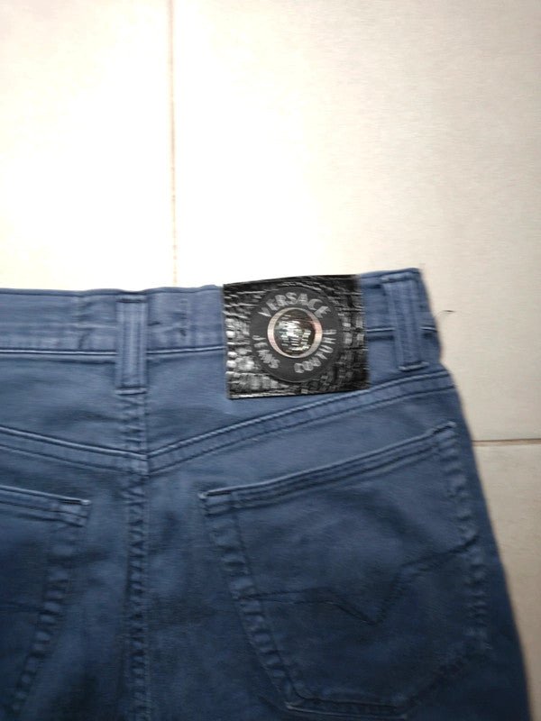 Women Versace Jeans Couture Vintage Blue Slim W32 (EU 40/M) Jeans