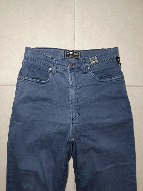 Women Versace Jeans Couture Vintage Blue Slim W32 (EU 40/M) Jeans