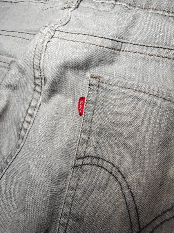 Men Levi's Gray Slim W33 L32 Jeans