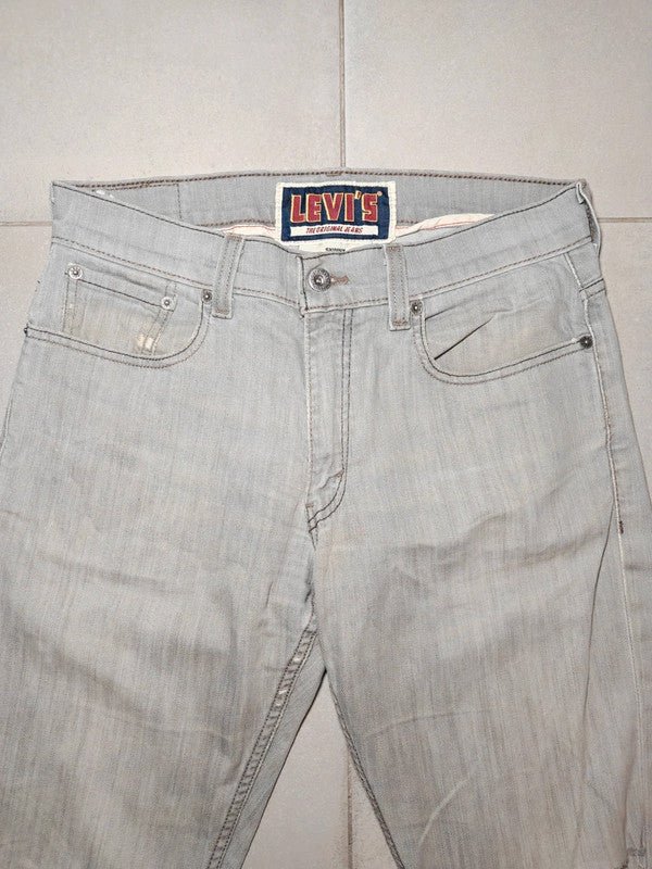 Men Levi's Gray Slim W33 L32 Jeans