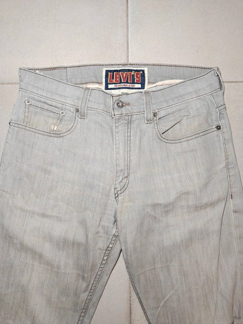 Men Levi's Gray Slim W33 L32 Jeans