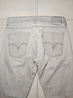 Men Levi's Gray Slim W33 L32 Jeans