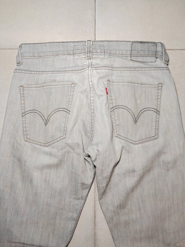 Men Levi's Gray Slim W33 L32 Jeans