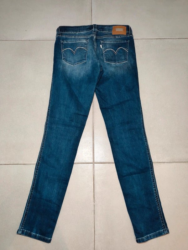 Women Levi's Curve Blue Skinny W28 (EU 38/M) Jeans