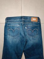 Women Levi's Curve Blue Skinny W28 (EU 38/M) Jeans