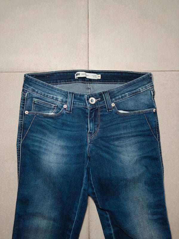Women Levi's Curve Blue Skinny W28 (EU 38/M) Jeans