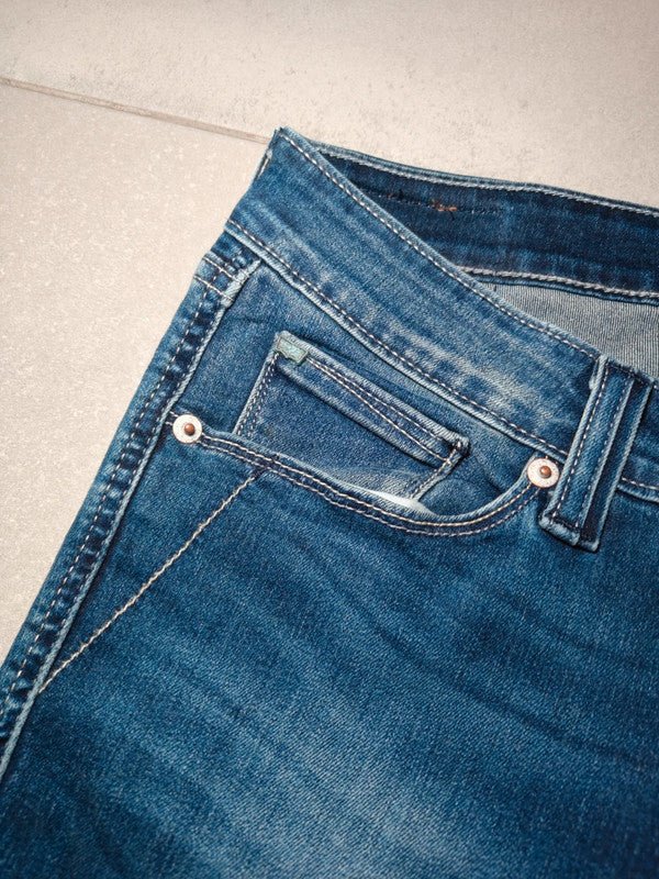 Women Levi's Curve Blue Skinny W28 (EU 38/M) Jeans