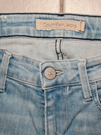 Women Calvin Klein Blue Skinny W28 L30 (EU 38/M) Jeans